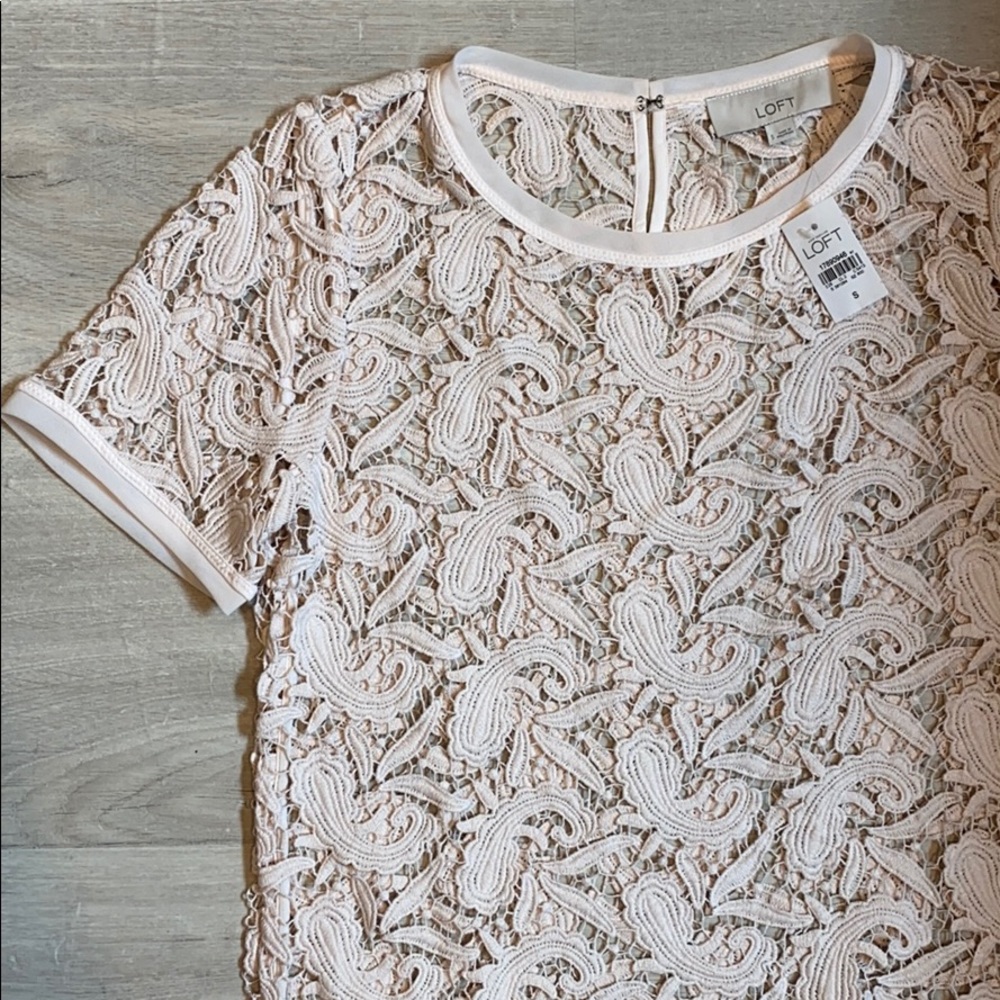 LOFT Lace Blouse